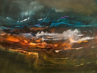 Nicholas Down, 'Hidden Moonrise', 2015, original Painting Oil, 40 x 30  x 2 inches. Artwork description: 2307  Oil on Gesso Panel                                                                                  ...