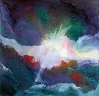 Nicholas Down, Fierce spring, 1996, Original Watercolor, size_width{Transfiguration-1054571201.jpg} X 19 inches