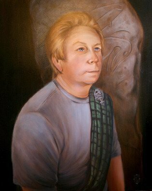 Marsha Bowers, 'Portrait Of Robert', 2013, original Painting Oil, 24 x 30  x 1 inches. Artwork description: 1911  CommissionOil on Canvas         ...