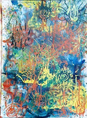 Artist: Zlatko Turkmanovic - Title: abstract 16 - Medium: Oil Painting - Year: 2003