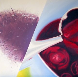 Artist: Artie Abello - Title: Abstract Diagonal - Medium: Oil Painting - Year: 2004