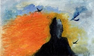 Ivan Agalakov: 'Opia', 2011 Oil Painting, Meditation. 