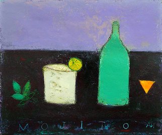 Igor Agava: 'Mojito ', 2007 Acrylic Painting, Still Life. 
