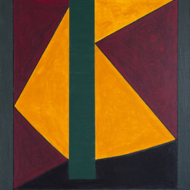 Anders Hingel Artwork Green vertical, 2014 Giclee, Abstract