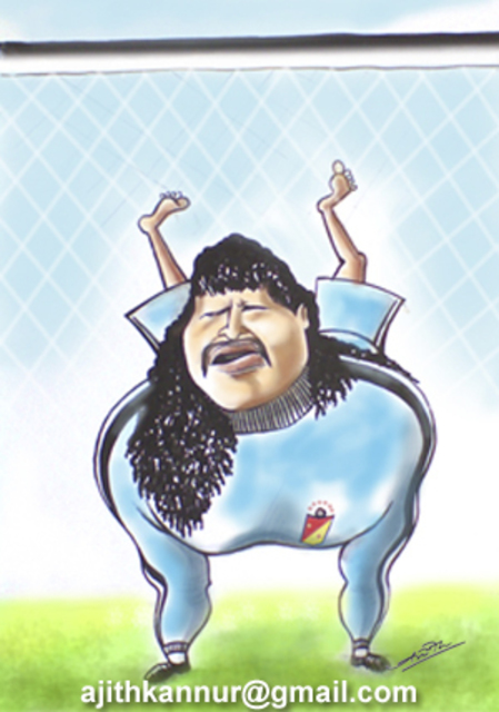 Ajith Kannur  'CARICATURE', created in 2008, Original Other.