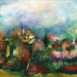 Dauphine Landscape By Ivan Serbezov
