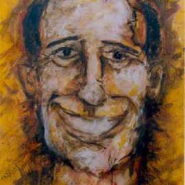Alberto Antonucci: 'to Silvio The Asshole', 1996 Acrylic Painting, Political. 