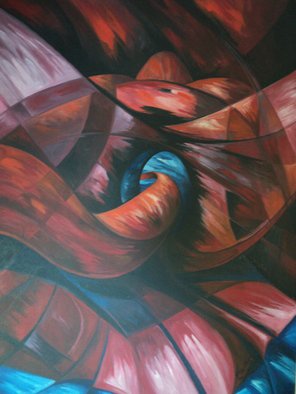 Artist: Alejandro Del Valle - Title: Path of life - Medium: Acrylic Painting - Year: 1998