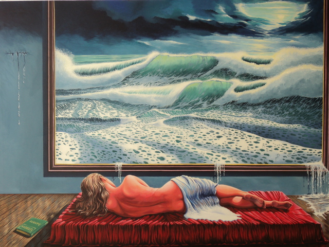 Artist Alejandro Del Valle. 'Seadream' Artwork Image, Created in 2014, Original Painting Oil. #art #artist