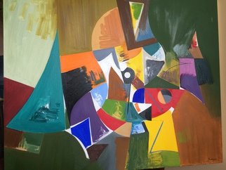 Alexander Sadoyan: 'Harmony', 2016 Oil Painting, Abstract.          Abstract painting         ...