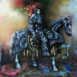 Alexandr Ivanov: 'Strangenesses of dreams', 2008 Oil Painting, Surrealism. 