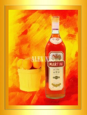 Alex Neo: 'martini', 2017 Computer Art, Other. 