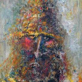 Alexander Ustinoff: 'Ivan the Terrible', 1995 Oil Painting, Fantasy. Artist Description:     paper, oil  ...