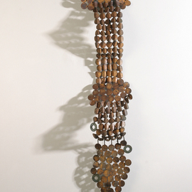 Ali Gallo Artwork african warrior, 2011 Steel Sculpture, Abstract