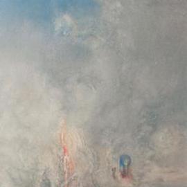 Alessandro Beltrame: 'Aurora Consurgens IV The Form of Fire', 1997 Oil Painting, Other. 