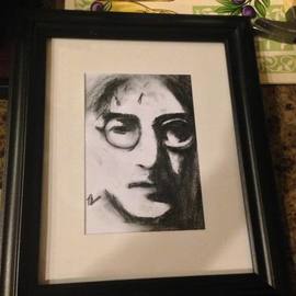 Benjamin Bauer: 'john lennon', 2017 Charcoal Drawing, Celebrity. Artist Description: John Lennon, What more can I sayan amazing musician. ...