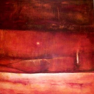 Artist: Ana Marini Genzon - Title: Red Layers - Medium: Acrylic Painting - Year: 2005
