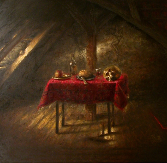 Arnold Ananicz Ananiczius  'Interior', created in 2003, Original Painting Oil.