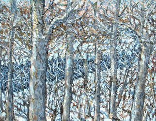 Artist: Andree Lisette Herz - Title: snoweystream - Medium: Acrylic Painting - Year: 2002