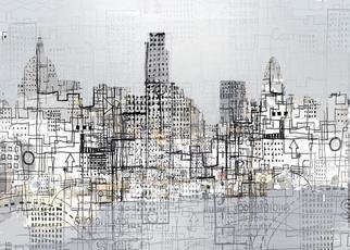Andrew Mercer: 'London Logistics', 2009 Giclee, Urban.  A work based on the urban landscape. Different sizes available      ...