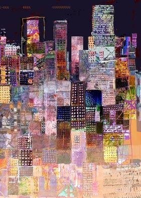 Andrew Mercer: 'The City That Never Sleeps', 2009 Giclee, Urban.  A work based on the urban landscape. Different sizes available     ...