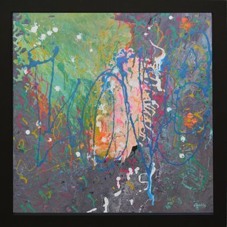 Artist: Environmental Artist Apollo - Title: abstract love - Medium: Acrylic Painting - Year: 2018