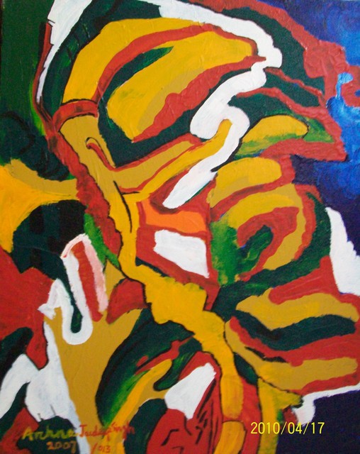 Artist Archna Jaideep Singh. 'Labyrinth Of Mind' Artwork Image, Created in 2007, Original Painting Oil. #art #artist