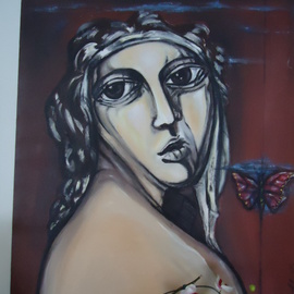 Hebe Beatrice Alioto: 'figure', 2004 Acrylic Painting, Figurative. Artist Description:       acrylic painting      ...
