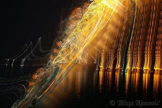 Artist: Mirza Ajanovic - Title: Painting MUSIC with Light 1 - Medium: Color Photograph - Year: 2005