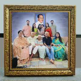 family painting By Brijesh Bhavsar