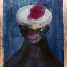 Oleg Medvedev: 'sailor', 2016 Oil Painting, Expressionism. Artist Description: portrait...
