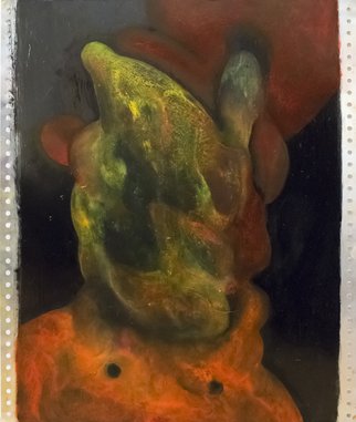 Artist: Oleg Medvedev - Title: voodoo priest - Medium: Oil Painting - Year: 2016