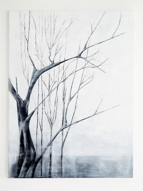 Artist Nadia Moniatis. 'Trees' Artwork Image, Created in 2013, Original Painting Acrylic. #art #artist
