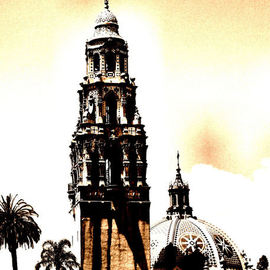 Tammy Gatten: 'The Tower', 2008 Other Photography, Architecture. Artist Description:  Tower at Balboa Park , San Diego, California, USA ...