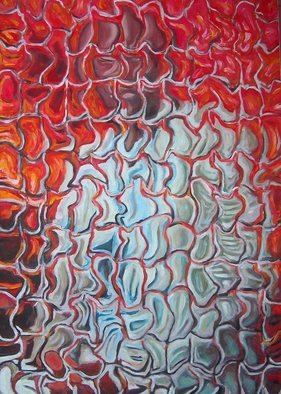 Paolo Avanzi: 'fire spirit', 2008 Oil Painting, Archetypal. oil on canvass. Signed and archived by artist. ...