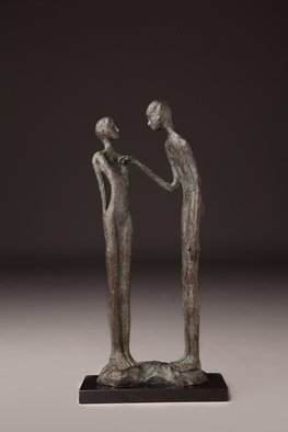 Avril Ward: 'heart strings', 2015 Bronze Sculpture, Figurative.  Limited edition bronze 45 editions ...