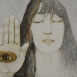 Aylas Art: 'I see you', 2011 Mixed Media, Philosophy. 
