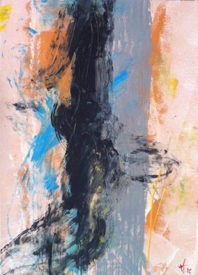 Artist: Balint Tisch - Title: BLACK SATURA VI - Medium: Acrylic Painting - Year: 2016