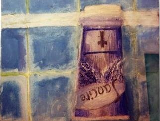Chad A. Carino: 'Angry White Men Need to Shut Up', 2003 Watercolor, Culture. Artist Description: Part of the bathroom series. Watercolor on stretched canvas. ...