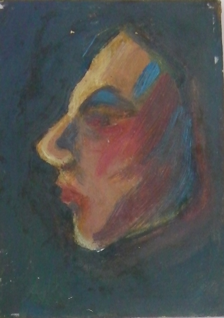 Susan Baquie  'In Profile', created in 2012, Original Painting Acrylic.
