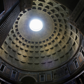 Pantheon dome By Barry Scharf