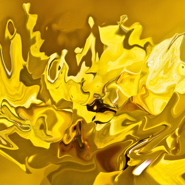 Bruno Paolo Benedetti Artwork total yellow color, 2014 Mixed Media Photography, Abstract