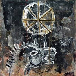 Benigno Tierno: 'Rueda y Caballo', 2005 Mixed Media, Spiritual. Artist Description:           espiritual          ...