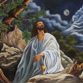 jesus at gethsemane By Jim Collins