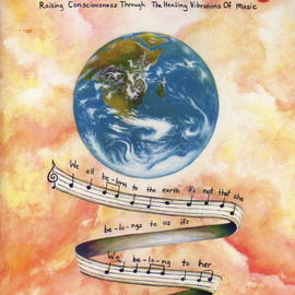 Bonie Bolen: 'Earth Day event poster', 2008 Other Painting, nature. Artist Description:  I designed and painted this for an Earth Day concert. It was turned into a poster. Prints of poster available.    ...