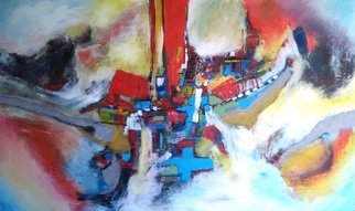 Artist: Bore Minov - Title: worldwide roads - Medium: Oil Painting - Year: 2009