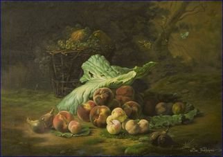 Boz Vakhshori: 'Fruit of Life', 2006 Oil Painting, Still Life.  Oil on Canvas, Fruits, Still Life. ...
