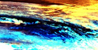 Artist: Bruce Panock - Title: Icy Stream Abstract - Medium: Color Photograph - Year: 2010