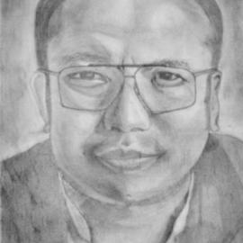 Bryan Patterson: 'HE Tai Situ Rinpoche', 2005 Pencil Drawing, Portrait. Artist Description: No. 2 pencil rendition of His Eminance Tai Situ Rinpoche....