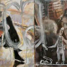 Caoimhghin Ocroidheain: 'Odessa', 2015 Oil Painting, Political. Artist Description:     oil on canvas    ...